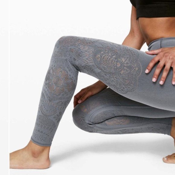Lululemon Reveal Tight *Zen Expression Solar Grey - Picture 5 of 12